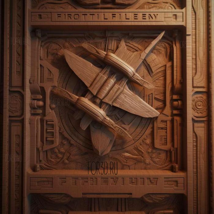 Firefly TV series 2 stl model for CNC