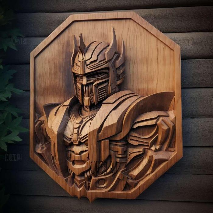 Transformers Battlegrounds 4 stl model for CNC