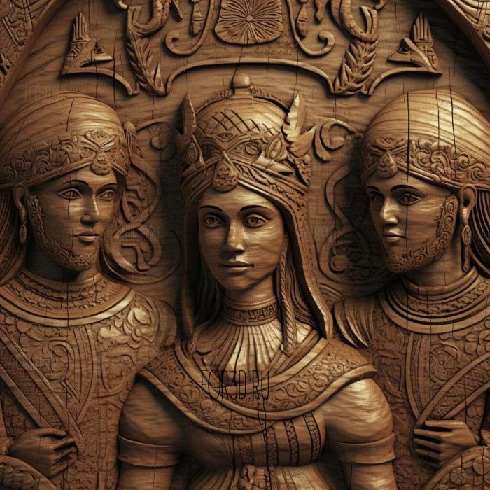 stl Turkmenistan movie 1 stl model for CNC