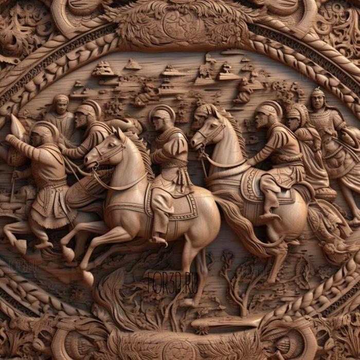 stl Turkmenistan movie 3 stl model for CNC