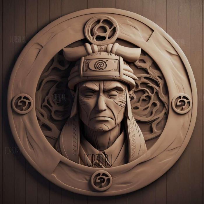 The Sage of the Six Paths FROM NARUTO 2 stl model for CNC