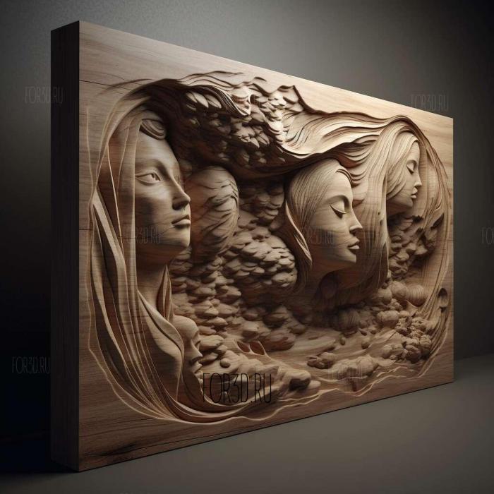 stl The Dawns Here Are Quiet movie 2 stl model for CNC