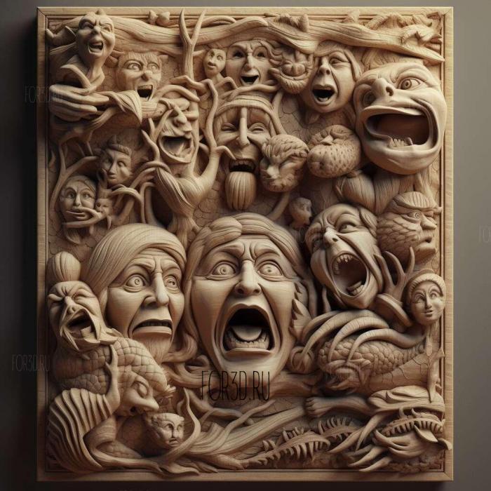 stl The Dawns Here Are Quiet movie 4 stl model for CNC