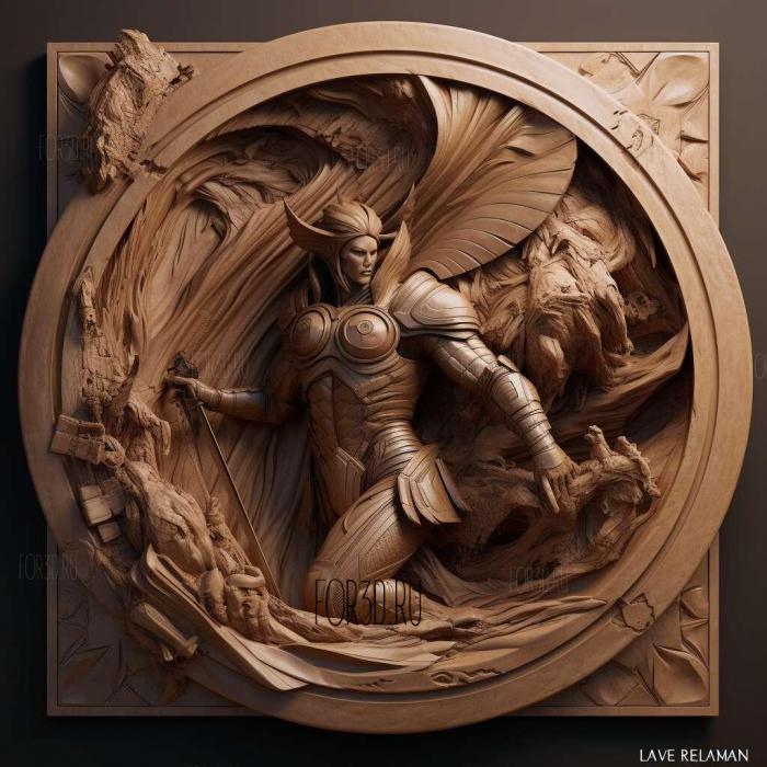 stl X Men The LaStand movie 3 stl model for CNC
