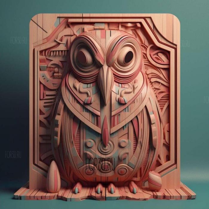stl Tuca Bertie series 3 stl model for CNC