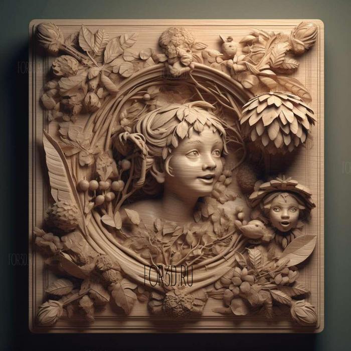 stl Young Hungry TV series 4 stl model for CNC