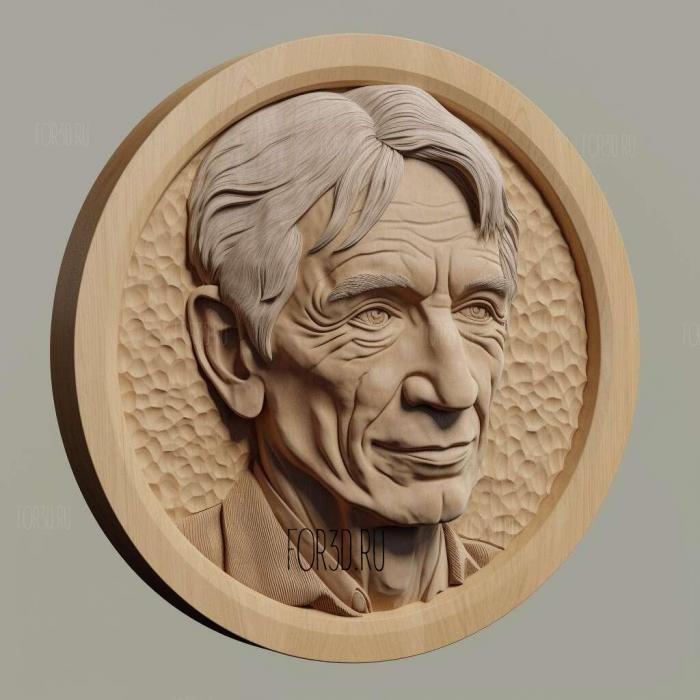THE ROLLING STONES CHARLIE WATTS 1 stl model for CNC