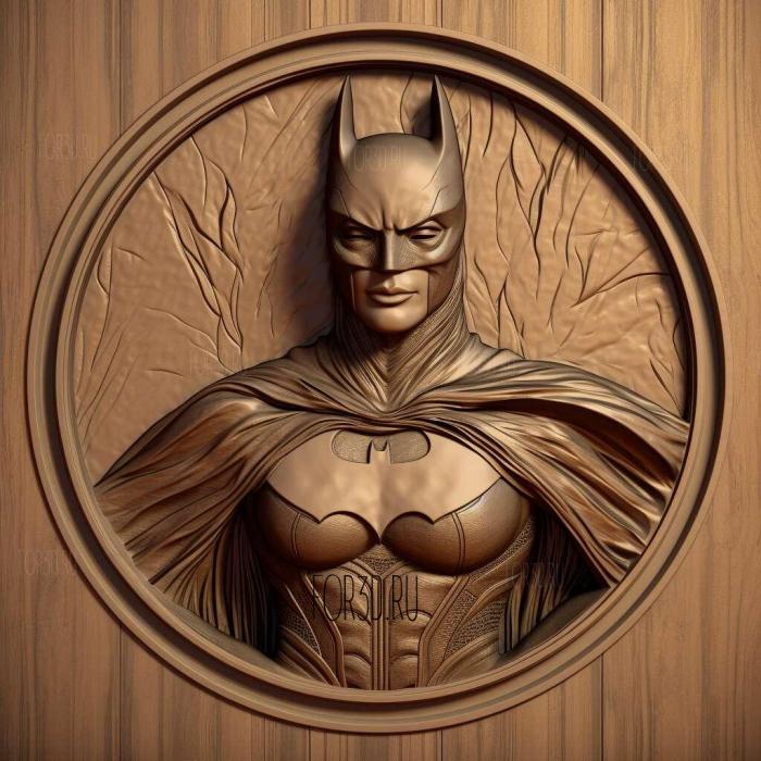 Batwoman TV series 3 stl model for CNC