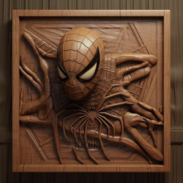 The Amazing Spider Man 2 2 stl model for CNC