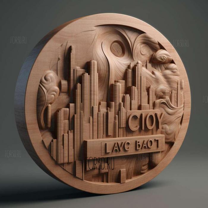 Magic City TV series 2 stl model for CNC