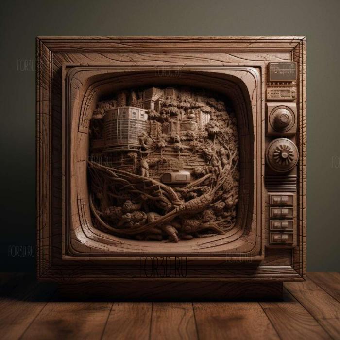 stl Spinning Out TV series 2 stl model for CNC