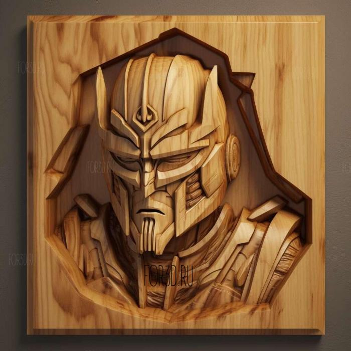 Transformers Prime The Game 2 stl model for CNC