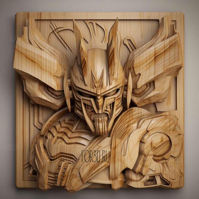 Transformers Prime The Game 3 stl model for CNC
