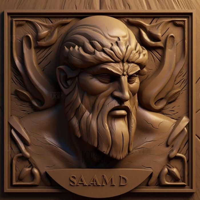 Shazam Rage of the Gods movie 3 stl model for CNC