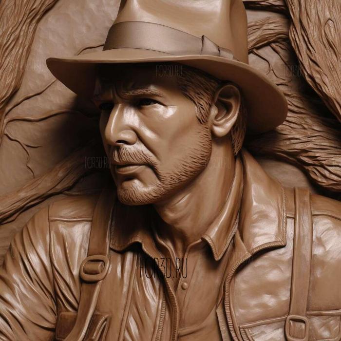 Indiana Jones Greatest Adventures 2 stl model for CNC