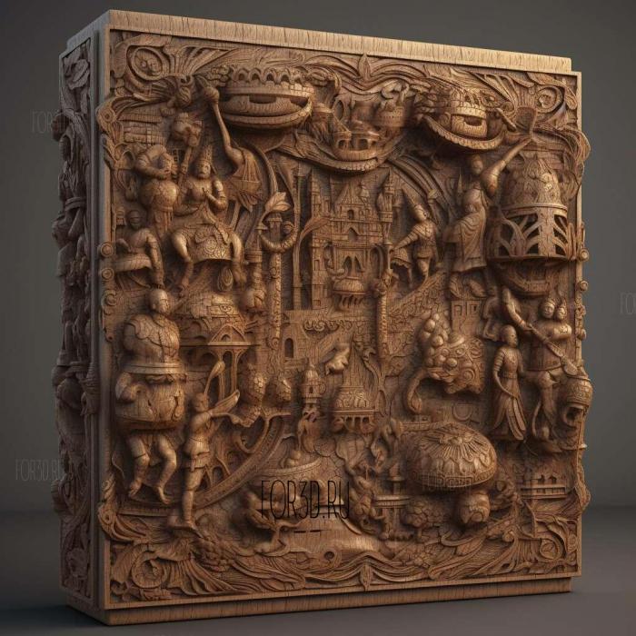 stl Uzbekistan movie 1 stl model for CNC