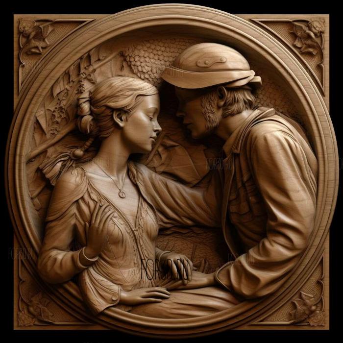 stl True Love True Romance 1993 1 stl model for CNC