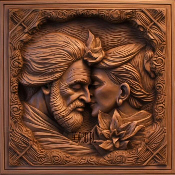 stl True Love True Romance 1993 3 stl model for CNC
