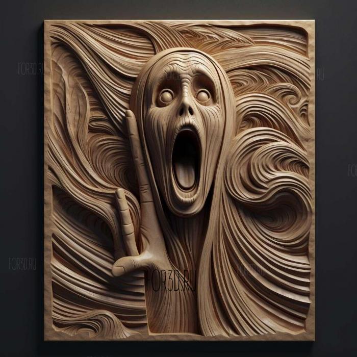 stl The scream movie 3