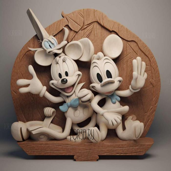 Animaniacs TV series 1 stl model for CNC