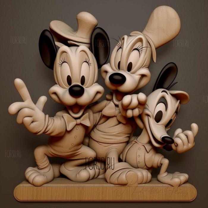 Animaniacs TV series 2 stl model for CNC