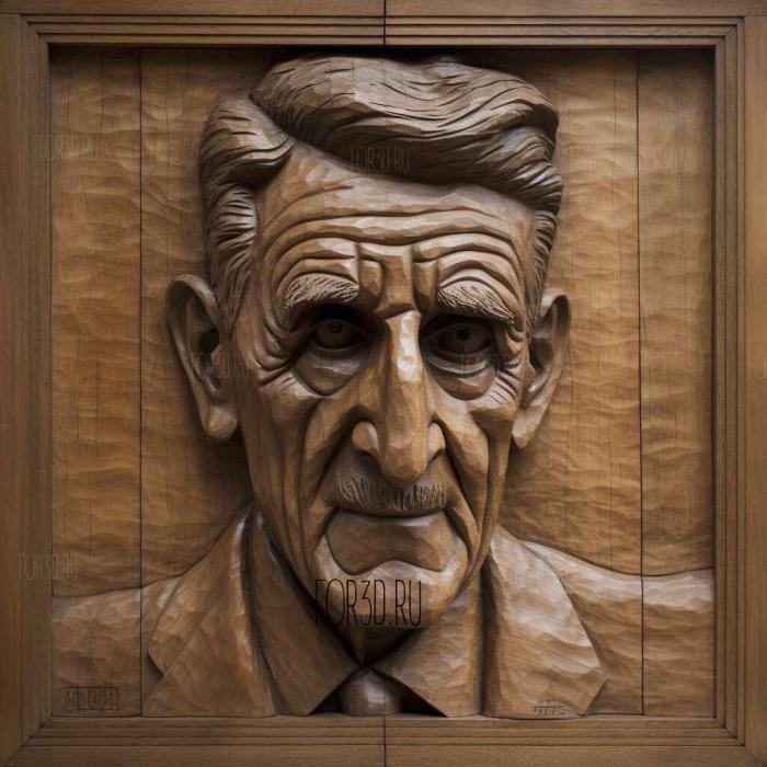 1984 George Orwell 1949 3 3d stl модель для ЧПУ