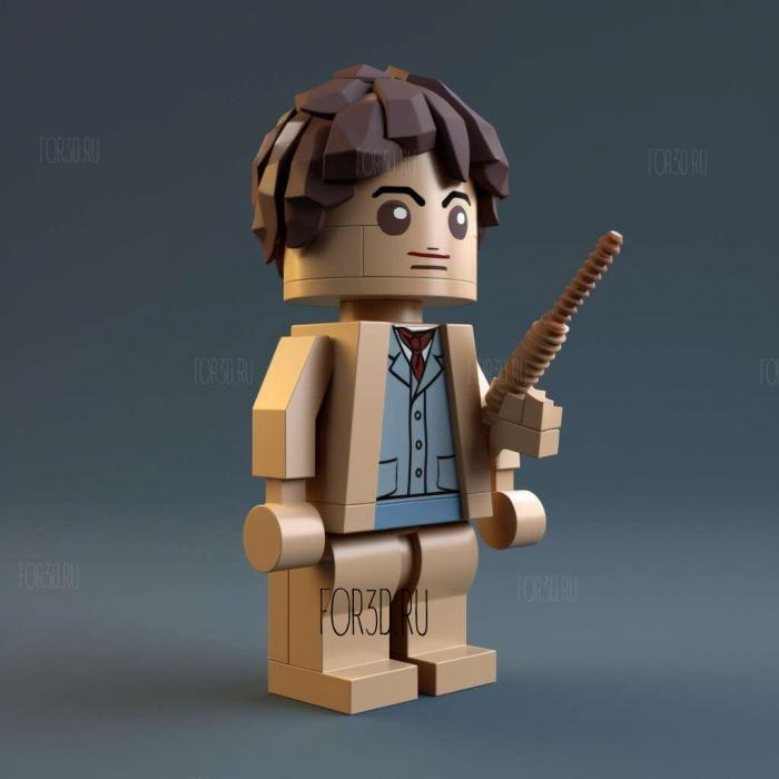 LEGO Harry Potter 1 stl model for CNC