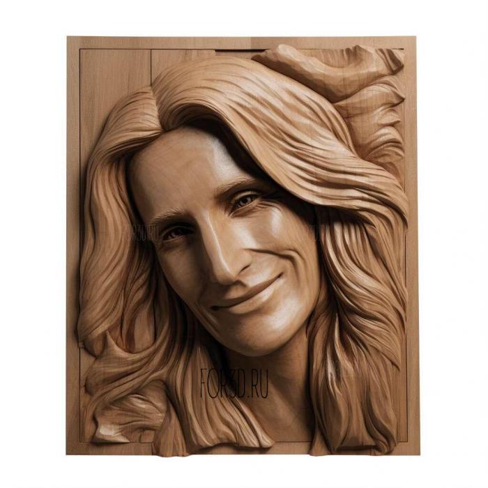 Erin Brockovich Erin Brockovich Julia Roberts 1 stl model for CNC