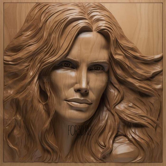 Erin Brockovich Erin Brockovich Julia Roberts 4 stl model for CNC