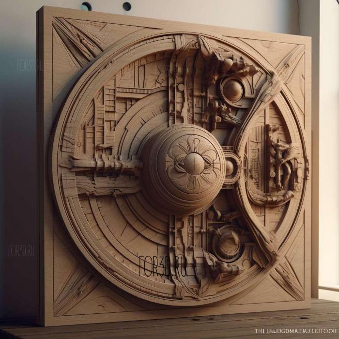 Equilibrium movie 2 stl model for CNC