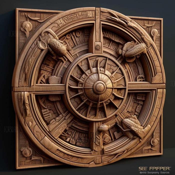 stl Star Trek Deep Space Nine TV series 1 stl model for CNC
