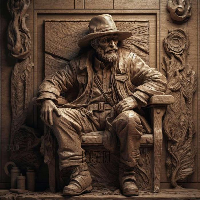 stl The Hateful Eight movie 1 stl model for CNC