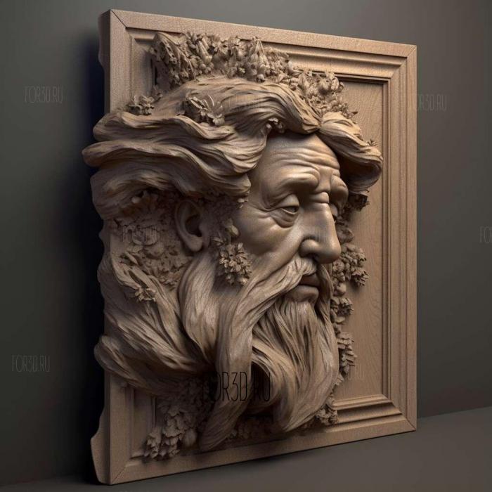 st James Sullivan 1 stl model for CNC