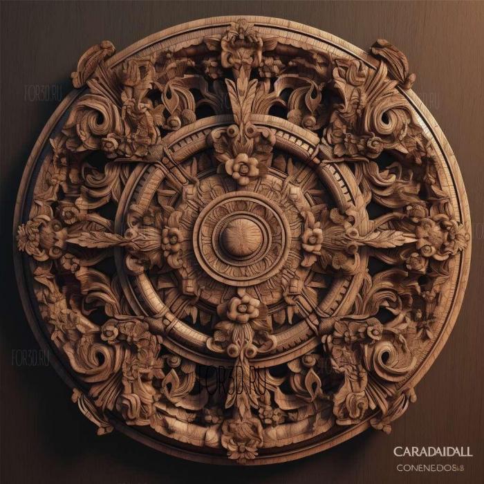 Chandala Candala 1 stl model for CNC