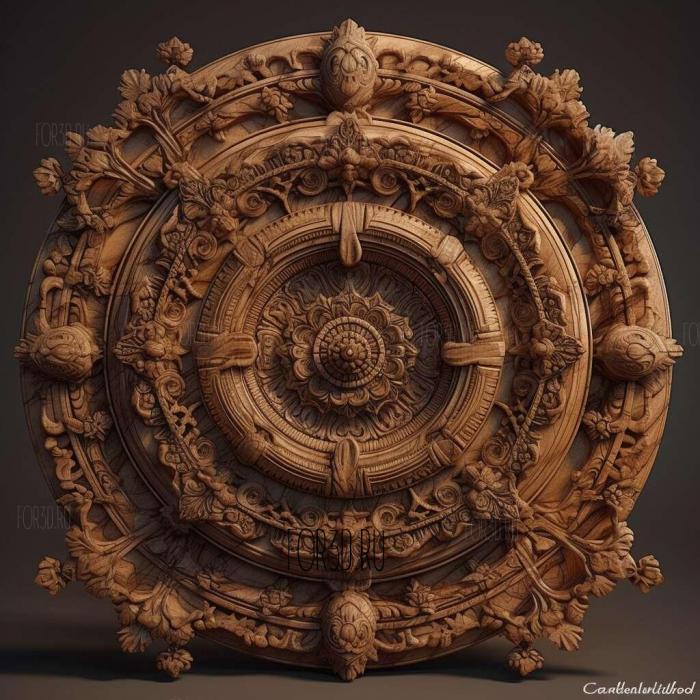 Chandala Candala 2 stl model for CNC