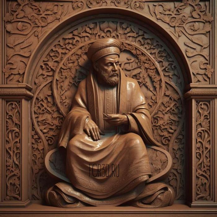 stl al Amin Muslim 1 stl model for CNC