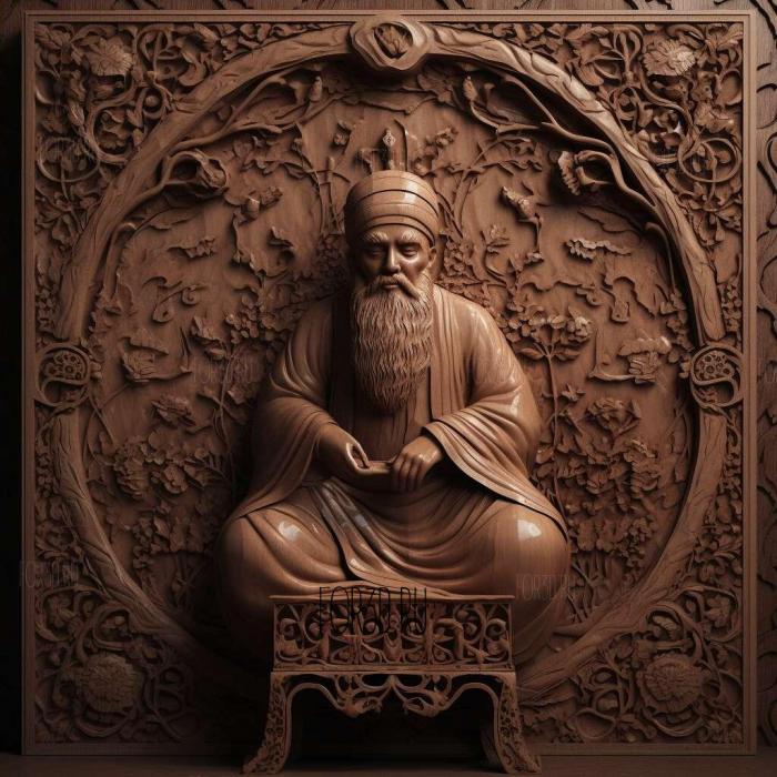 stl al Amin Muslim 4 stl model for CNC
