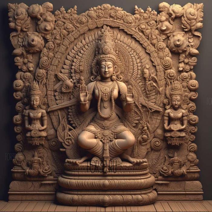 stl Brahma Viharas Buddhist 2 3d stl модель для ЧПУ