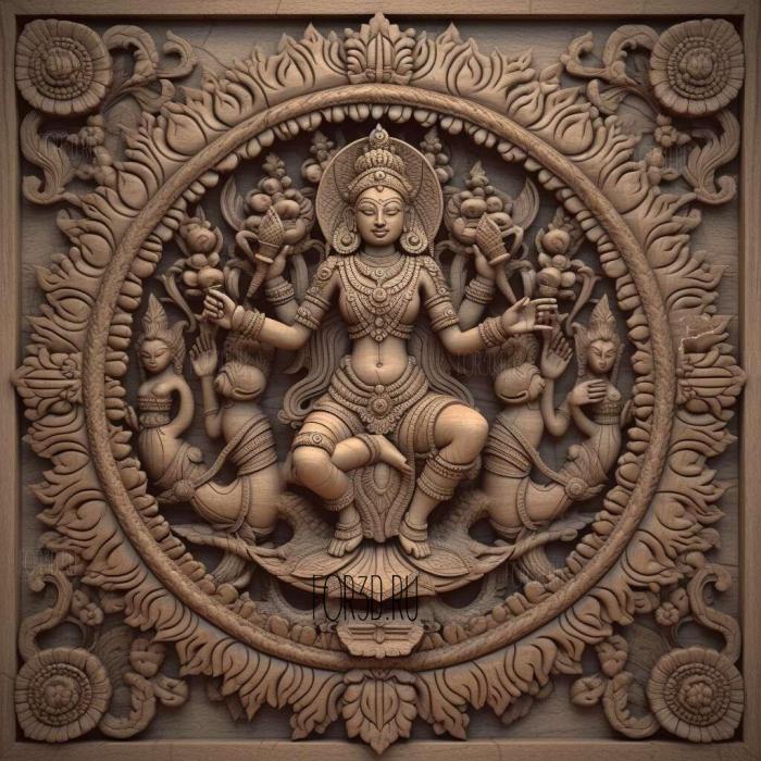 stl Ahimsa Ahinsa Hindu 1 3d stl модель для ЧПУ