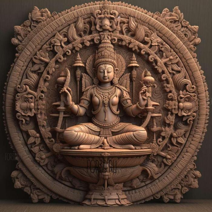 stl Ahimsa Ahinsa Hindu 2 stl model for CNC