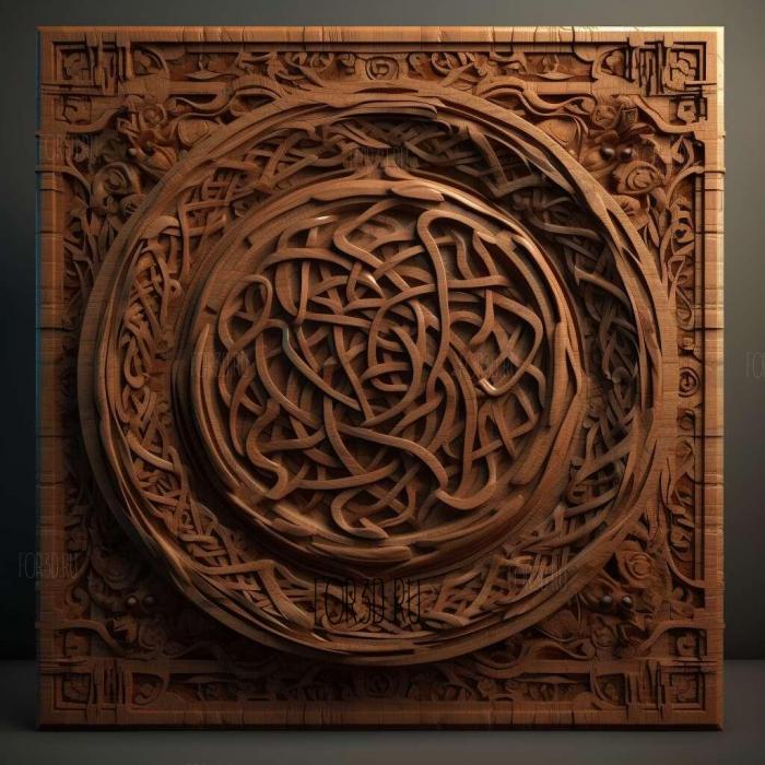 stl al Khulafa ur Rashidun 1 stl model for CNC