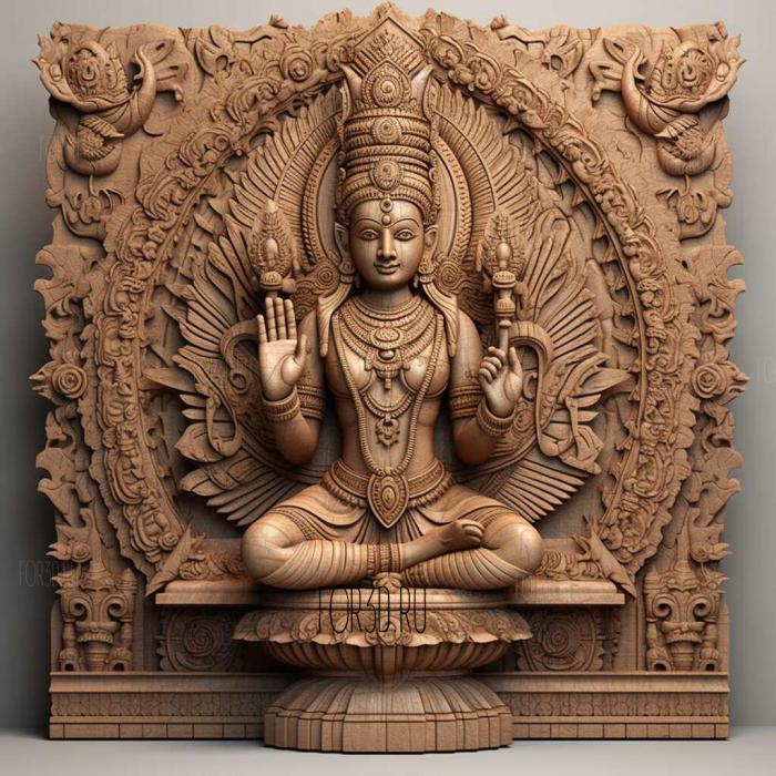 Atharva Veda Hindu 1 stl model for CNC