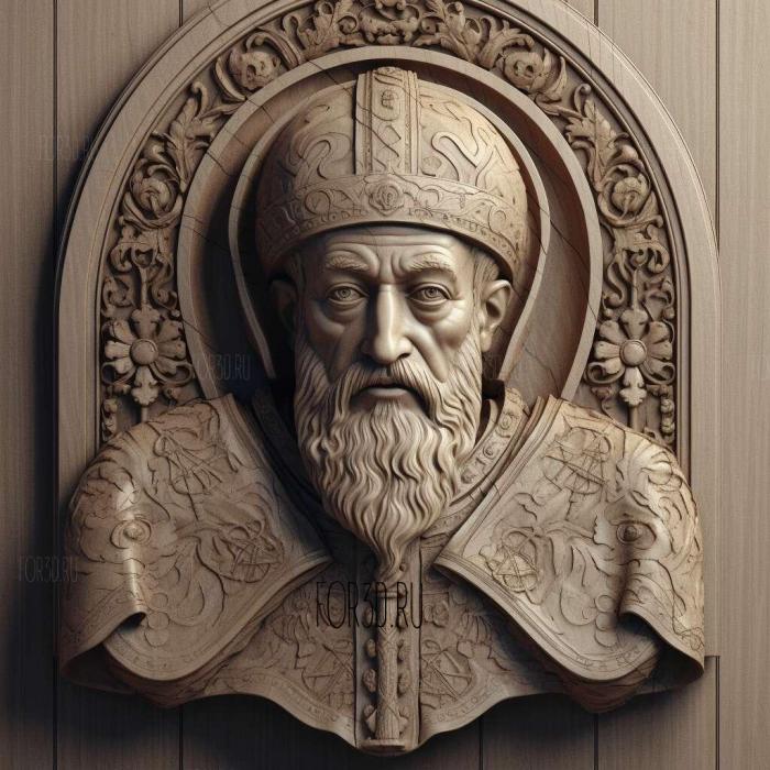 Bishop Christian 3 3d stl модель для ЧПУ