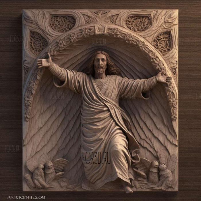 Ascension Christian 2 3d stl модель для ЧПУ