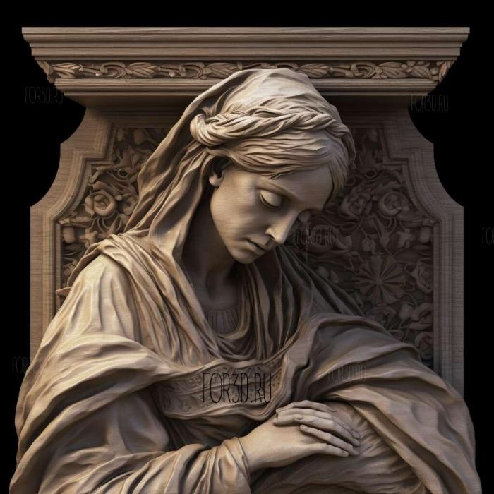 Aeolesthes mariae 1 3d stl модель для ЧПУ
