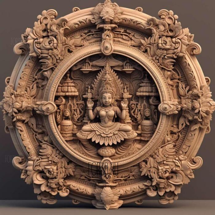 Chandala Candala Hindu 1 3d stl модель для ЧПУ