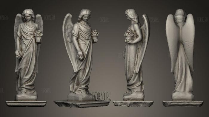 Ангел на Восточном кладбище Остфридхоф Мюнхен 3d stl модель для ЧПУ