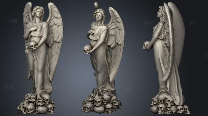 Angel Of Death stl model for CNC
