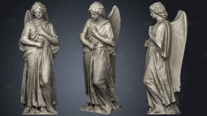 Our Lady Star Of The Sea Angel stl model for CNC
