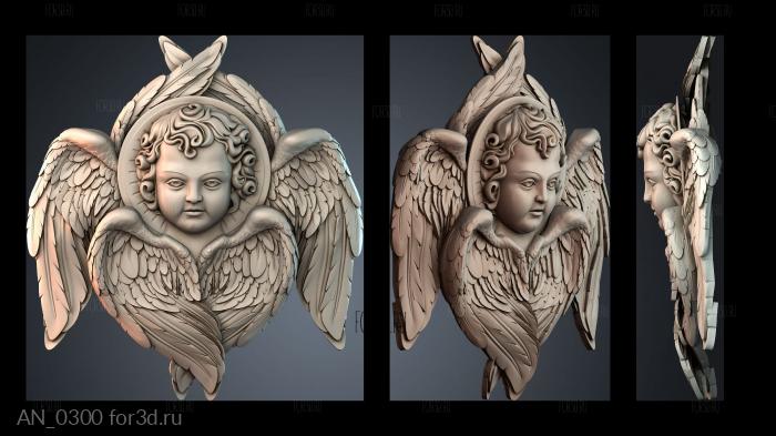 AN_0300 3d stl модель для ЧПУ
